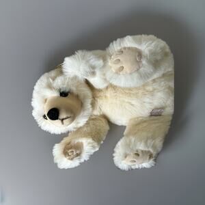 Vintage 1988 Avanti Cream Color Bear. Measures 12”